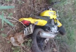 Vídeo. Motociclista fica ferido após acidente na  Serra das Espias, em Palmeira dos Índios