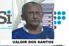 Idoso de 75 anos desaparecido em Maceió é encontrado sem vida