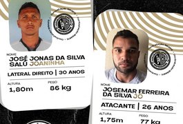 ASA anuncia a contratação de lateral-direito e atacante para a temporada 2021