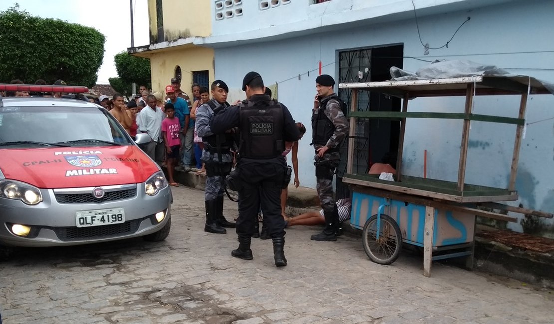 Jovem é executado a tiros na parte alta de São Miguel dos Campos