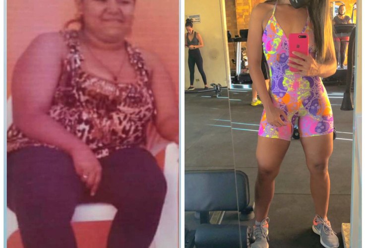 Arapiraquense viraliza com antes e depois de perda de 30 quilos somente com alimentação saudável e exercícios