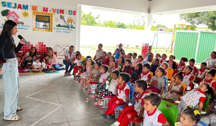 Projeto Semeando o Amanhã leva educação ambiental para crianças de Penedo