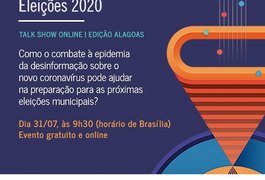 Democracia Digital: TRE de Alagoas promove evento online  de combate à desinformação