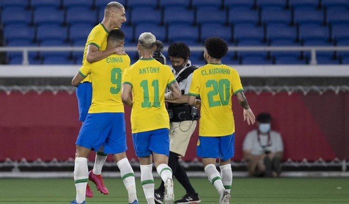 Brasil vence Alemanha por 4 a 2 na estreia do futebol masculino nas Olímpiadas; placar poderia ter sido maior