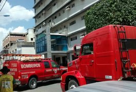 Incêndio em hospital de Arapiraca causa pânico e tumulto