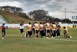 ASA treina no Estádio do Café as vésperas do confronto contra o Palmeiras