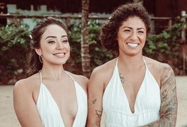 Atacante Cristiane, da Seleção Brasileira celebra nas redes sociais gravidez da esposa