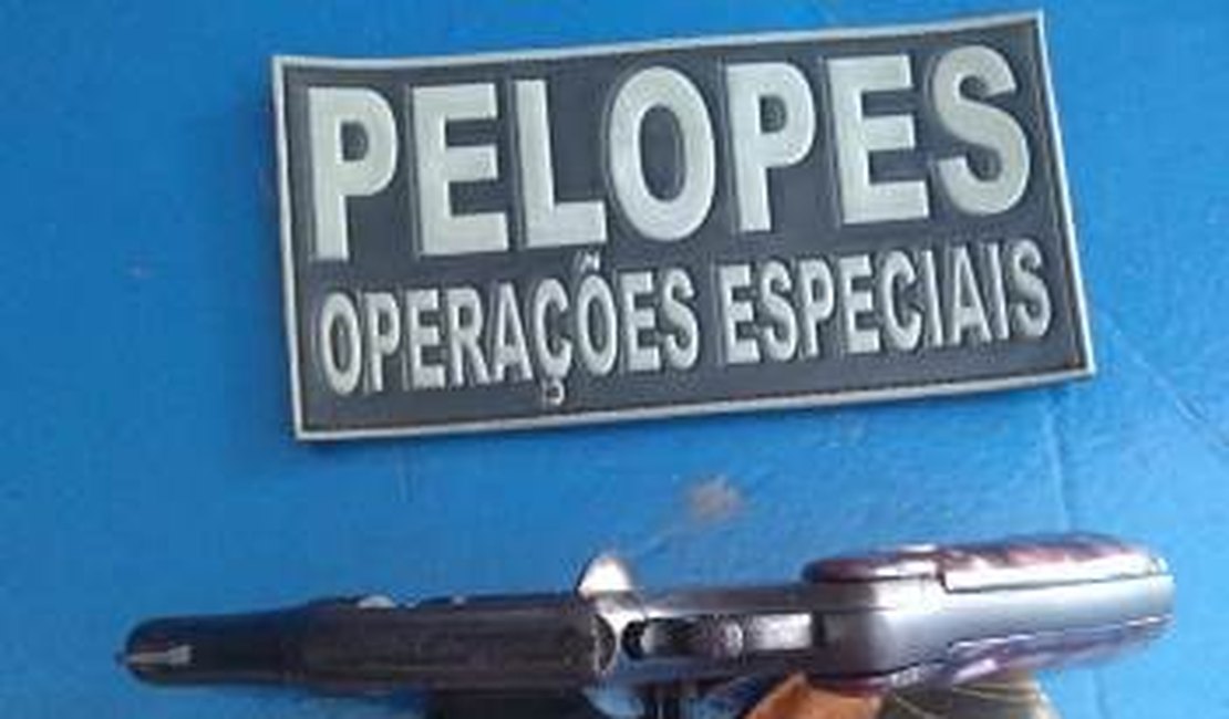 Menor é apreendido por porte ilegal de arma de fogo no Centro da cidade de São Sebastião