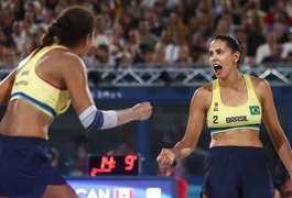 Ana Patrícia e Duda conquistam ouro para o Brasil no vôlei de praia