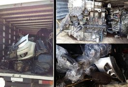 Polícia apreende peças de carros com numeração raspada