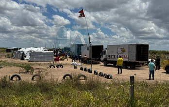 Justiça cumpre reintegração de posse em fazenda ocupada pelo MST na zona rural de Arapiraca
