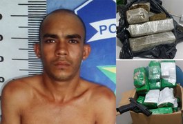 Casal é autuado por tráfico de drogas em Maceió