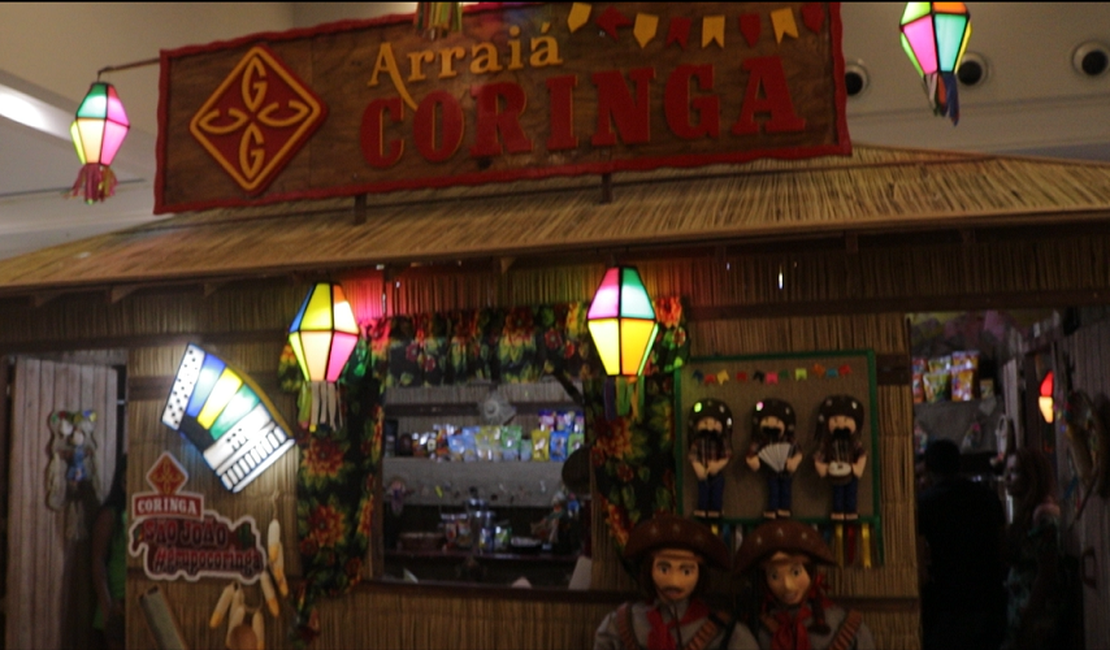 VÍDEO. Grupo Coringa resgata  tradição dos festejos juninos no shopping de Arapiraca