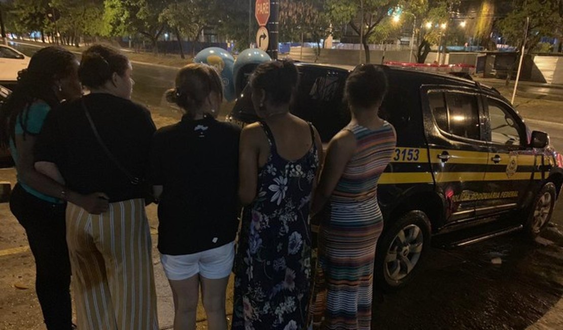 PRF prende quatro suspeitas de roubo na cidade de Messias, AL