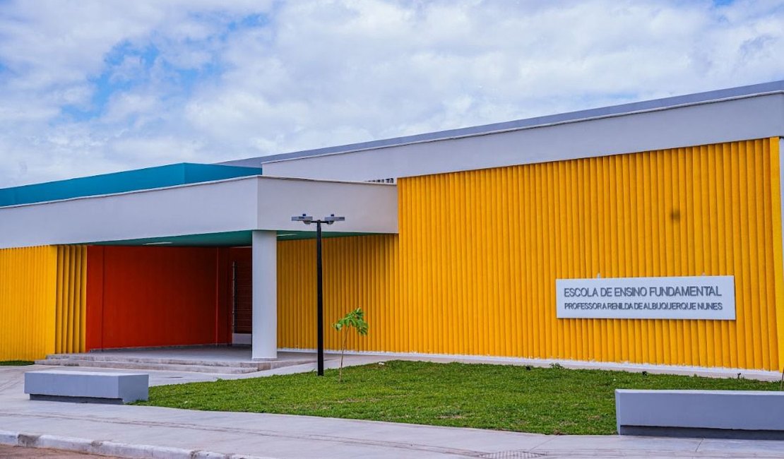 Prefeito Luciano Barbosa inaugura, nesta segunda (17), a Escola em Tempo Integral Renilda Albuquerque