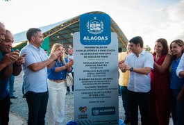 Governador inaugura obra do Minha Cidade Linda em Jequiá da Praia