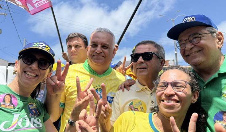 Alfredo Gaspar e Rogério Marinho mostram força do Nordeste em campanha de Flávio Bolsonaro no RN