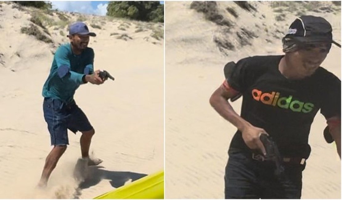 Polícia prende mais um suspeito de tentativa de assalto a turistas em dunas do Ceará