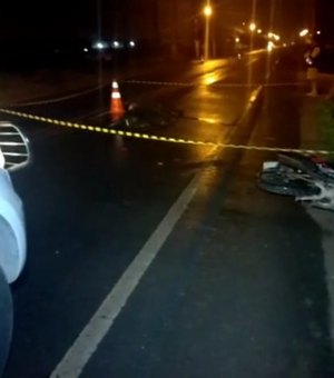 Vídeo: Dono de oficina mecânica de Arapiraca morre em acidente de moto na AL-115