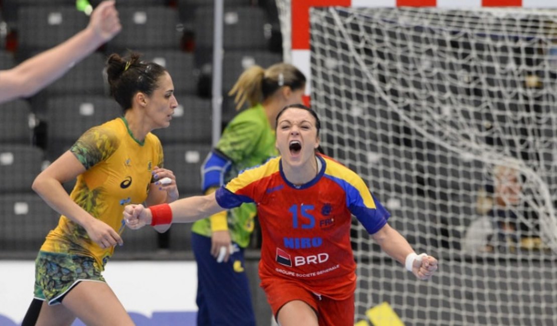 Brasil perde para a Romênia e está eliminado do Mundial de Handebol