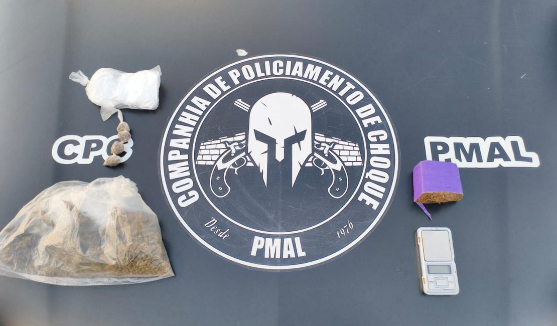 Operação Integrada prende irmão de Nem Catenga na Vila Brejal, na parte baixa de Maceió