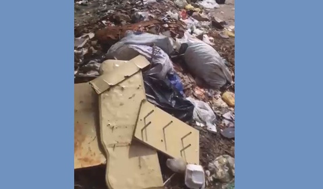 Moradores reclamam de lixo e odor dos restos de animais que ficam amontoados após Feira da Fumageira, em Arapiraca