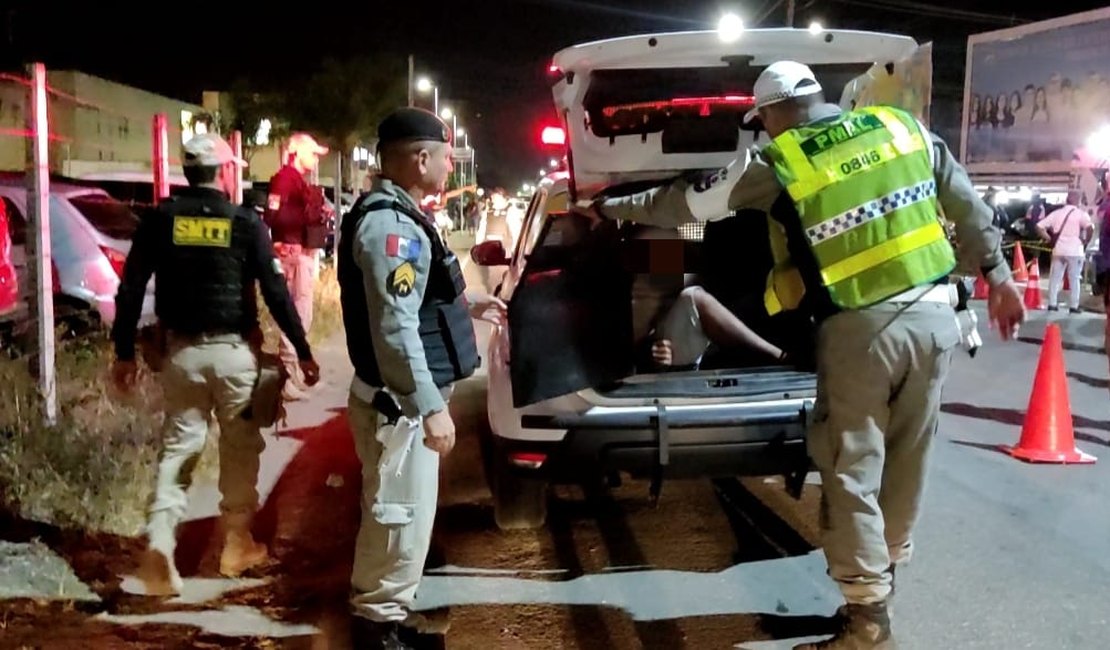 Operação Lei Seca prende homem por embriaguez ao volante em Arapiraca