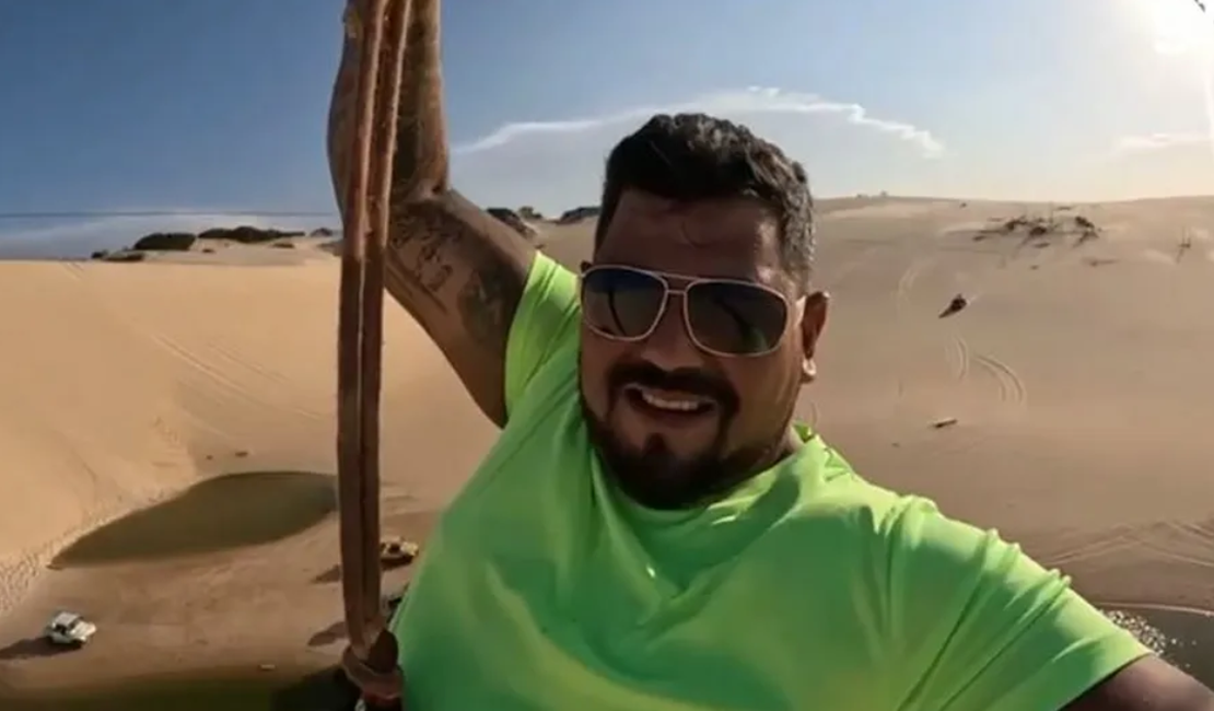 Vídeo. Turista morto em tirolesa filmou momento exato da queda em Canoa Quebrada