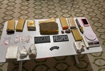 Polícia Militar apreende quase 5 kg de drogas em imóvel usado como ponto de tráfico em Arapiraca