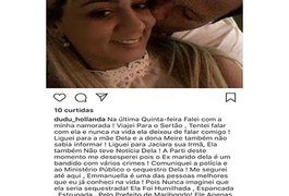 Dudu Hollanda acusa prefeito de Maribondo de sequestrar e agredir ex-mulher
