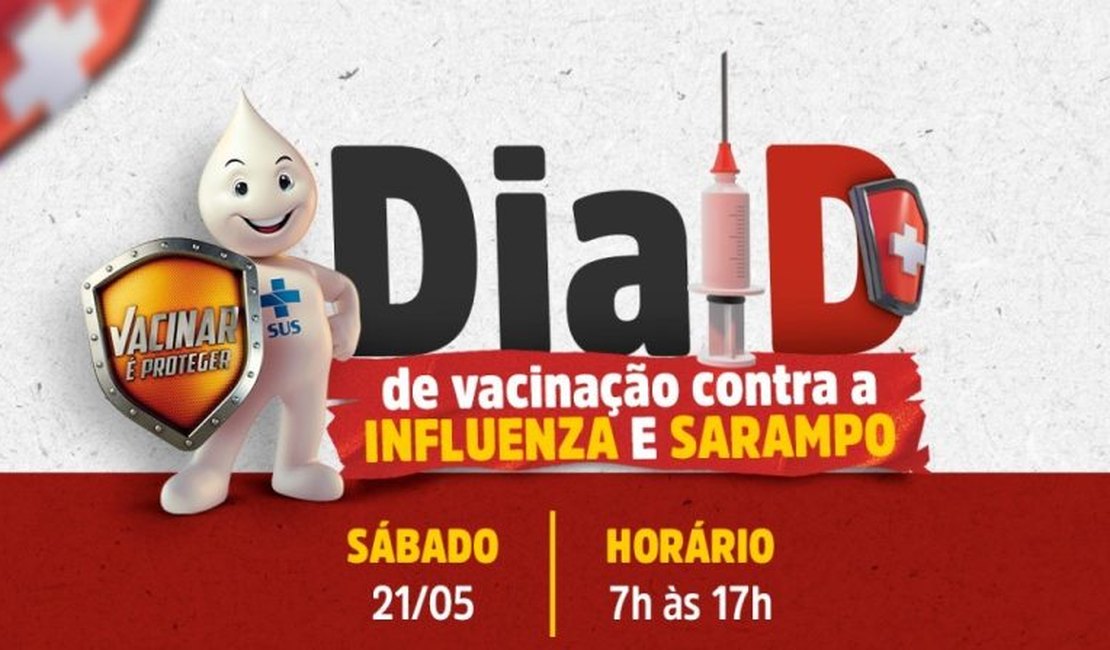 Secretaria de Saúde de Penedo reforça vacinação contra sarampo e gripe Influenza