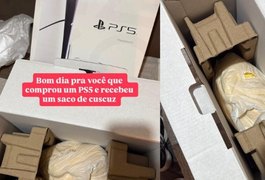Jornalista alagoano denuncia golpe após comprar PlayStation 5 em promoção online e receber cuscuz