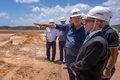 Governador Fábio Bitencourt visita obras do aeroporto de Maragogi