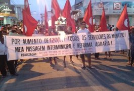 Mais uma manifestação ocorre pacificamente em Arapiraca