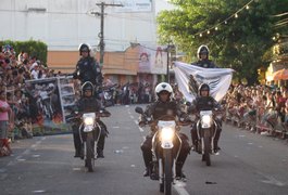 Polícia Militar marca presença no desfile cívico alusivo aos 89 anos de Arapiraca
