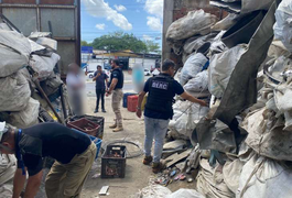 Operação Curto-Circuito 4 prende dono de ferro-velho por receptação em Maceió