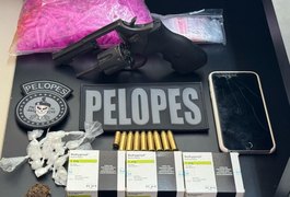 Batalhões da PM flagram crimes em Taquarana e São José da Tapera