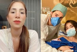 Romana Novais relata ‘muito medo’ e parto prematuro por causa da covid