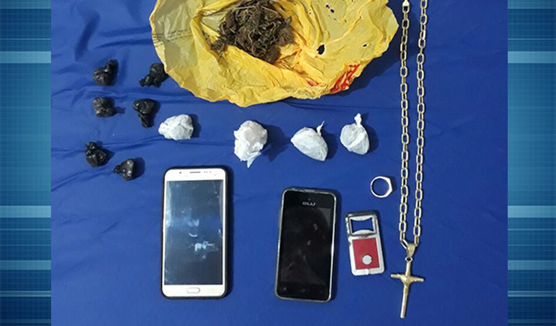 Polícia Civil prende dono de bar suspeito de tráfico de drogas