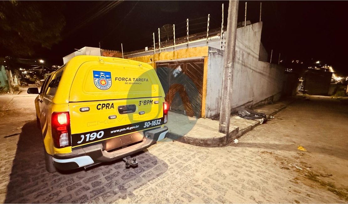 Jovem de 23 anos é executado a tiros no Quati, em Arapiraca