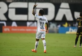 Reforço do Santos, Diego Tardelli já mostra entrosamento com Marinho