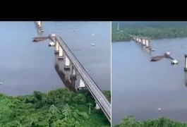 Bombeiros buscam desaparecidos no Pará após queda de parte da ponte