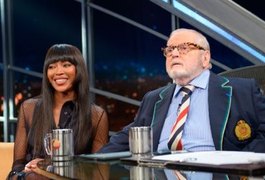Modelo Naomi Campbell é convidada do programa do Jô desta quinta (14)