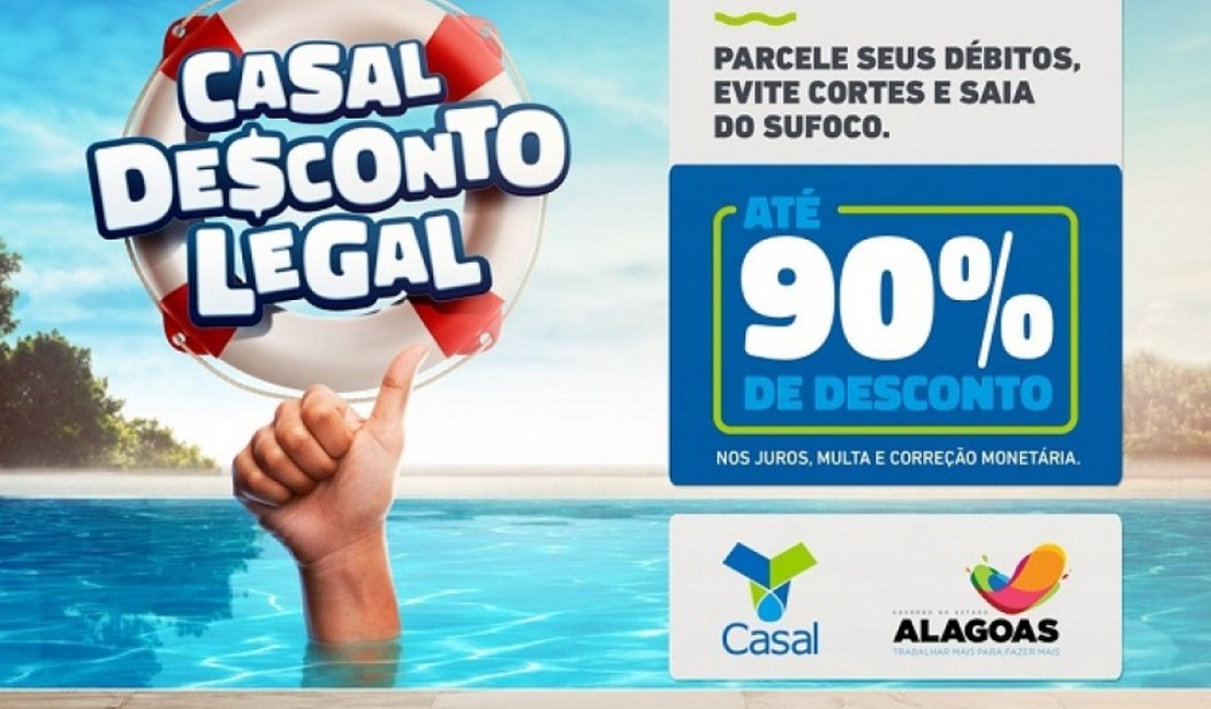 Casal oferece nova chance para pagamento de débitos com 90% de desconto