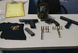 Homem é detido com duas armas de fogo, em Coité do Nóia, AL