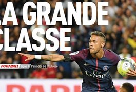 Franceses se rendem ao 'formidável' e 'já inesquecível' Neymar