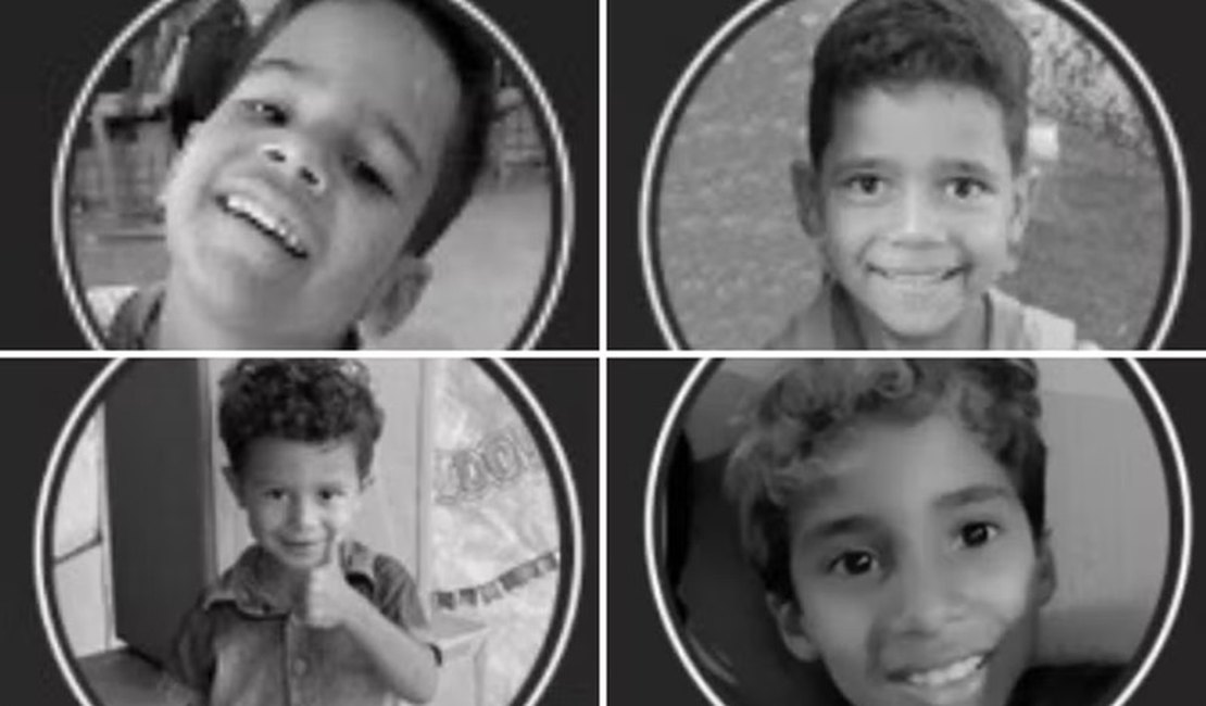 Quatro crianças da mesma família morrem afogadas em açude no interior da Bahia