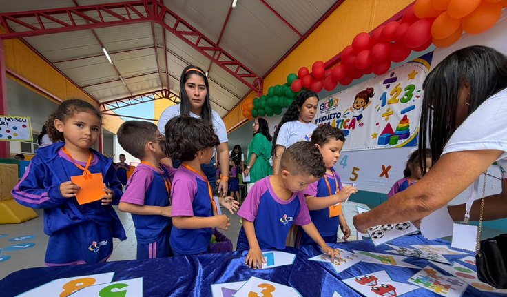 Creche CRIA promove Circuito Matemático com jogos, desafios e participação das famílias