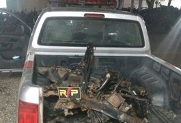 Polícia recupera oito chassis de motocicletas em Arapiraca