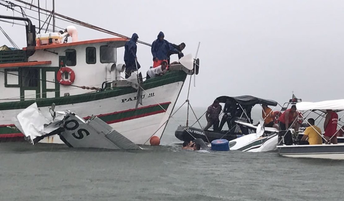 Confira fotos do resgate ao avião que caiu no RJ e matou ministro